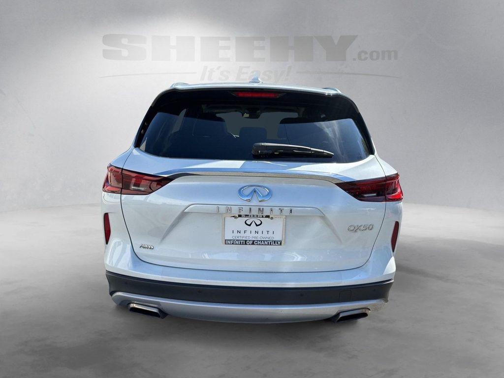 used 2025 INFINITI QX50 car, priced at $34,800