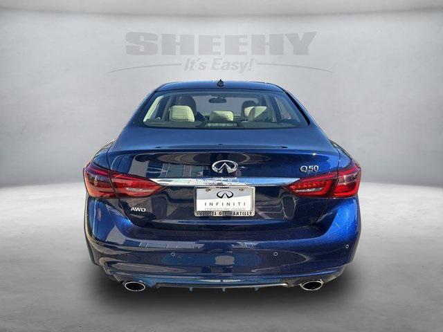 used 2022 INFINITI Q50 car, priced at $29,750