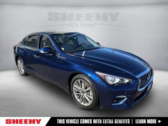 used 2022 INFINITI Q50 car, priced at $29,750