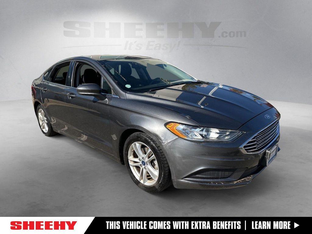 used 2018 Ford Fusion car, priced at $12,500