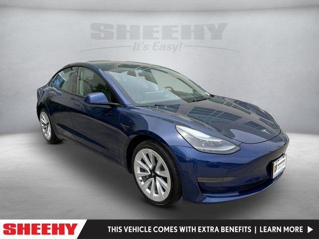 used 2022 Tesla Model 3 car, priced at $20,950