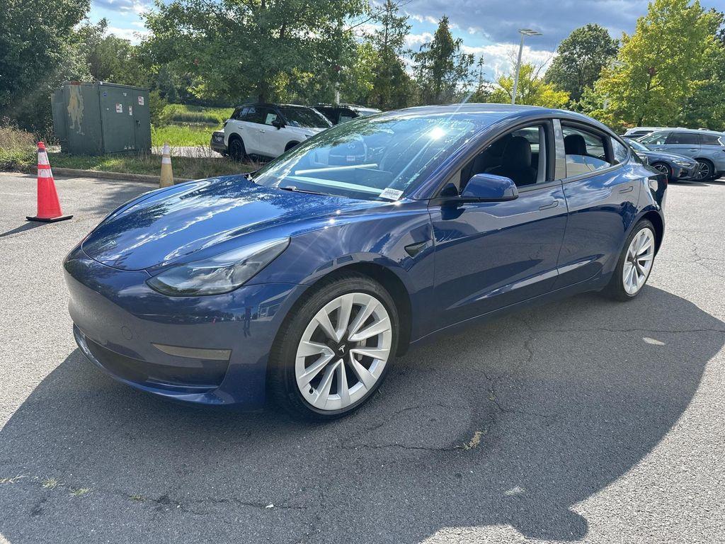 used 2021 Tesla Model 3 car, priced at $23,000