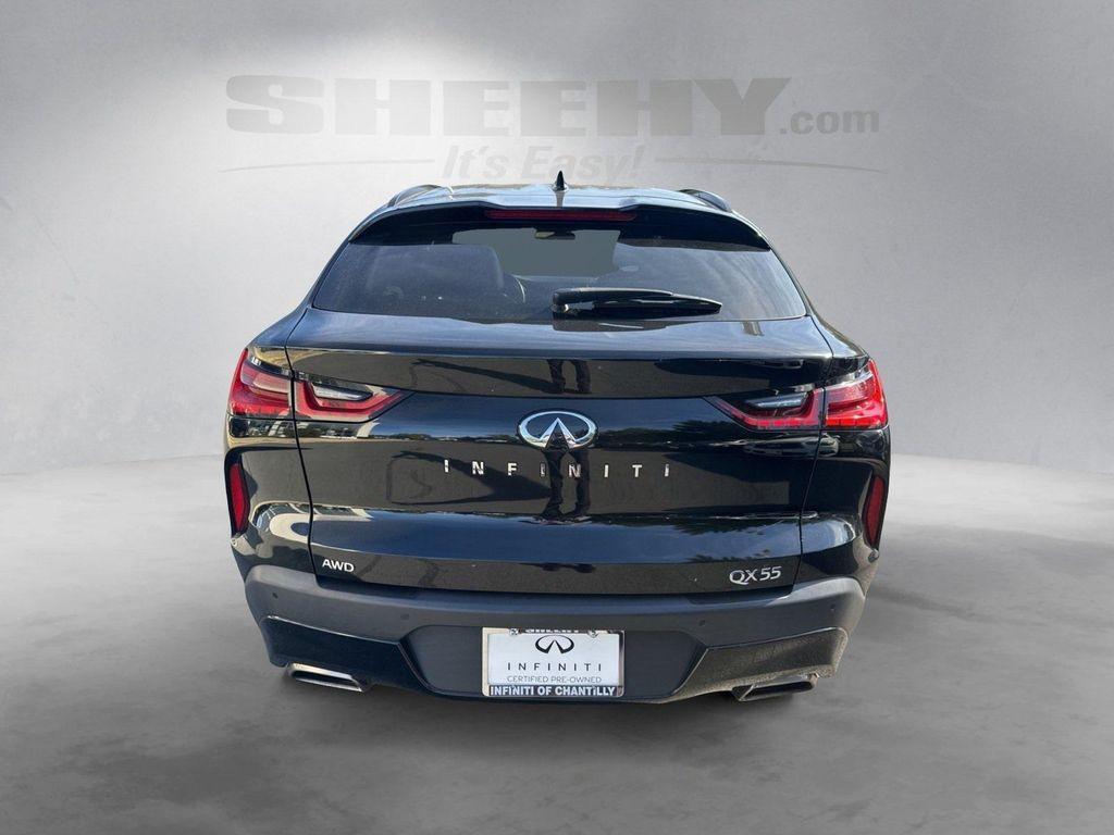 used 2023 INFINITI QX55 car, priced at $32,900