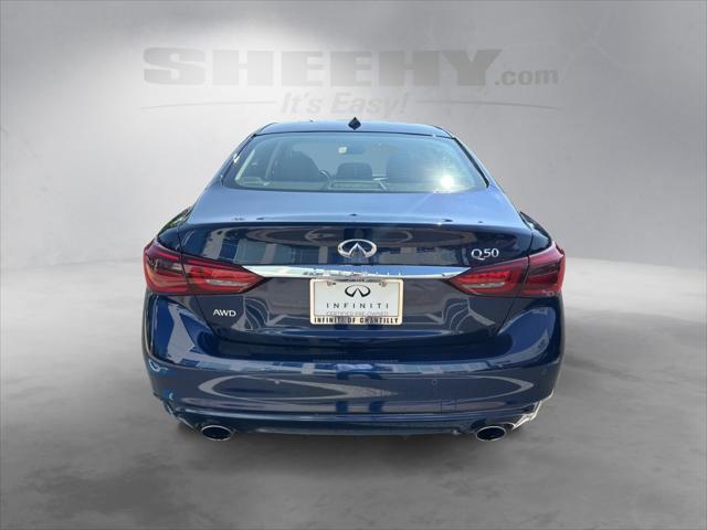 used 2022 INFINITI Q50 car, priced at $27,000