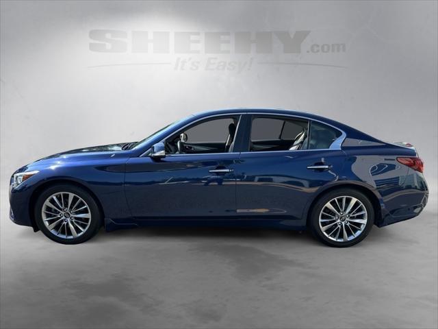 used 2022 INFINITI Q50 car, priced at $27,000
