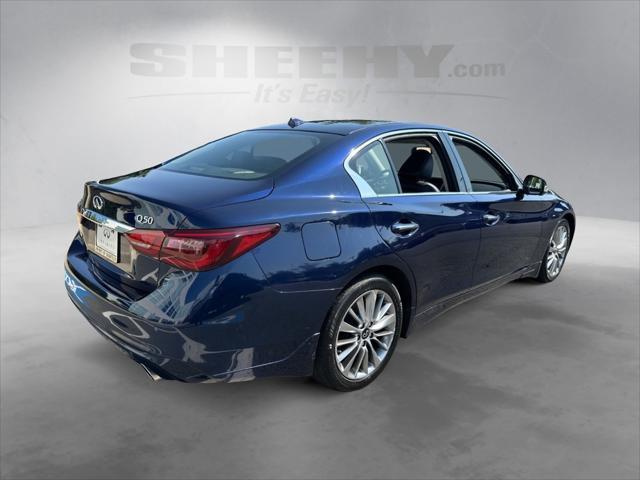 used 2022 INFINITI Q50 car, priced at $27,000