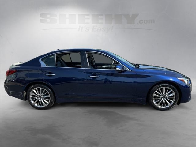 used 2022 INFINITI Q50 car, priced at $27,000