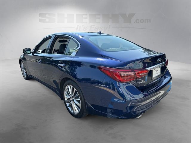 used 2022 INFINITI Q50 car, priced at $27,000