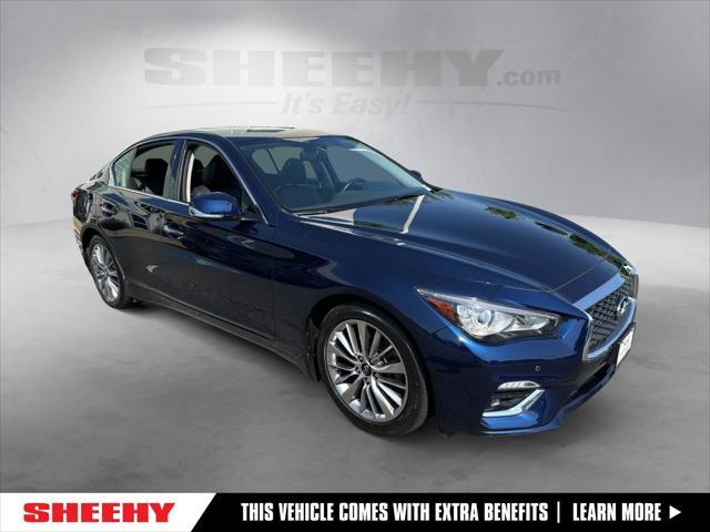 used 2022 INFINITI Q50 car, priced at $27,000