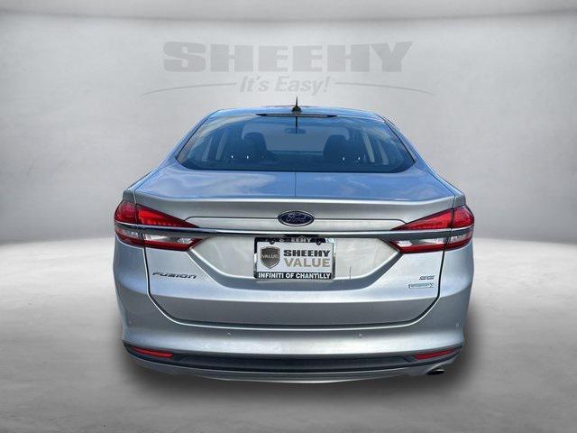 used 2018 Ford Fusion car, priced at $13,450