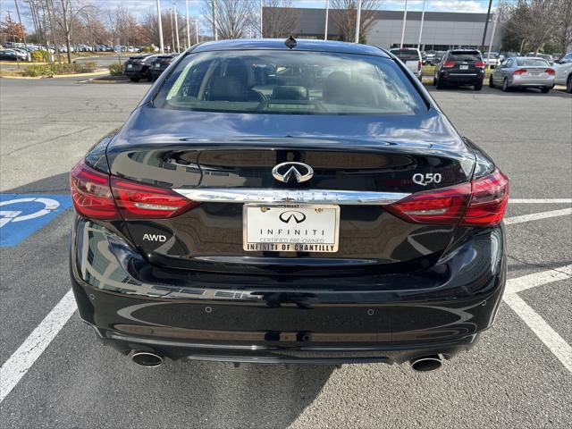 used 2022 INFINITI Q50 car, priced at $29,500