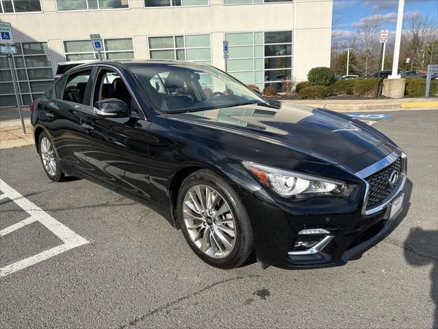 used 2022 INFINITI Q50 car, priced at $29,500