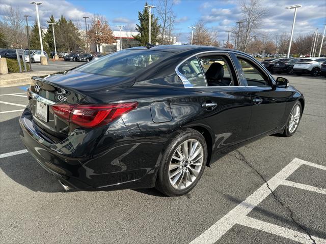 used 2022 INFINITI Q50 car, priced at $29,500