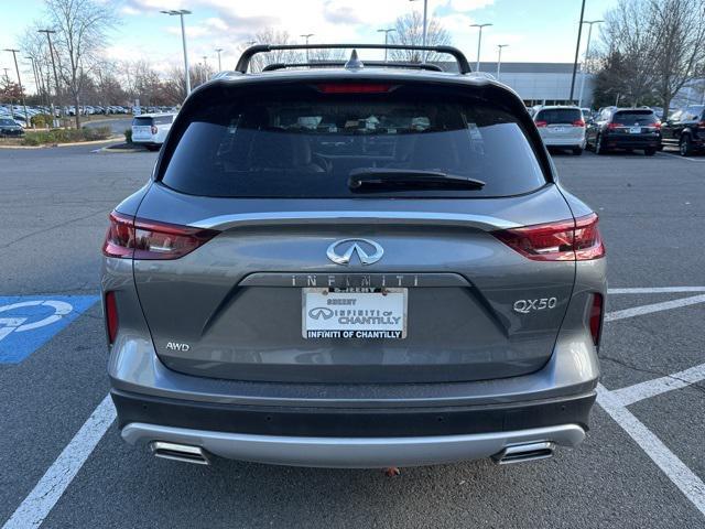 new 2025 INFINITI QX50 car, priced at $47,297