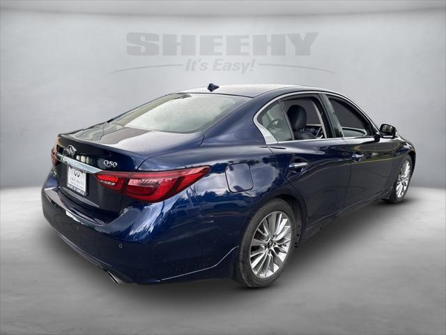 used 2022 INFINITI Q50 car, priced at $30,500