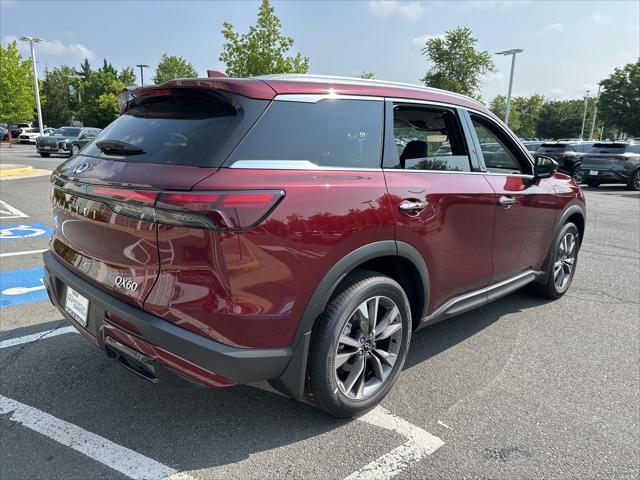 new 2025 INFINITI QX60 car, priced at $56,310