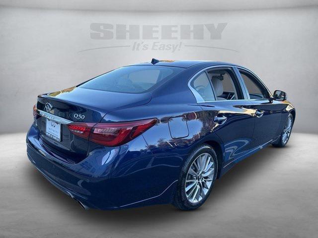 used 2022 INFINITI Q50 car, priced at $26,995