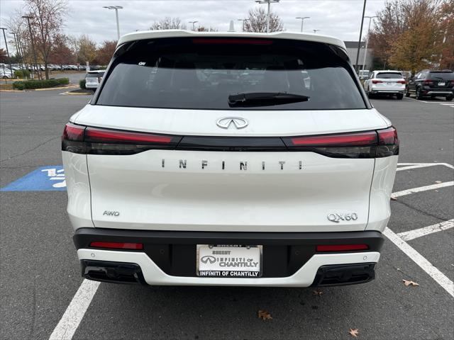 new 2025 INFINITI QX60 car, priced at $51,576