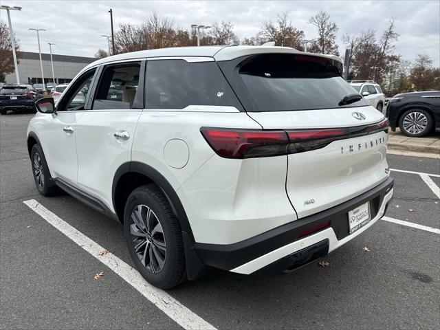 new 2025 INFINITI QX60 car, priced at $51,576