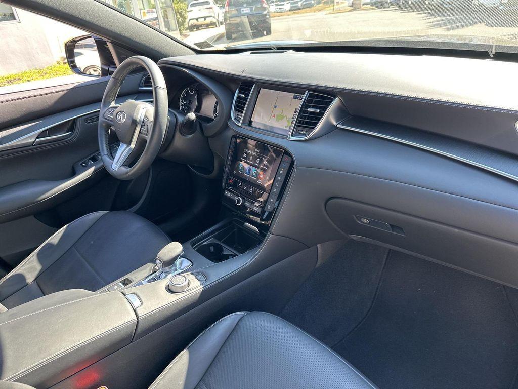 used 2022 INFINITI QX55 car, priced at $33,250
