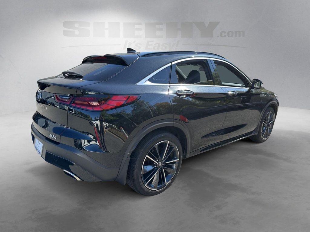 used 2022 INFINITI QX55 car, priced at $33,250