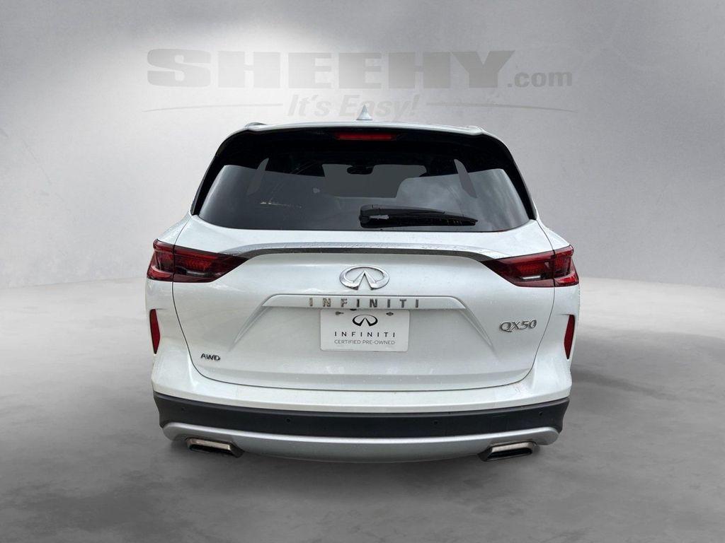used 2025 INFINITI QX50 car, priced at $35,500