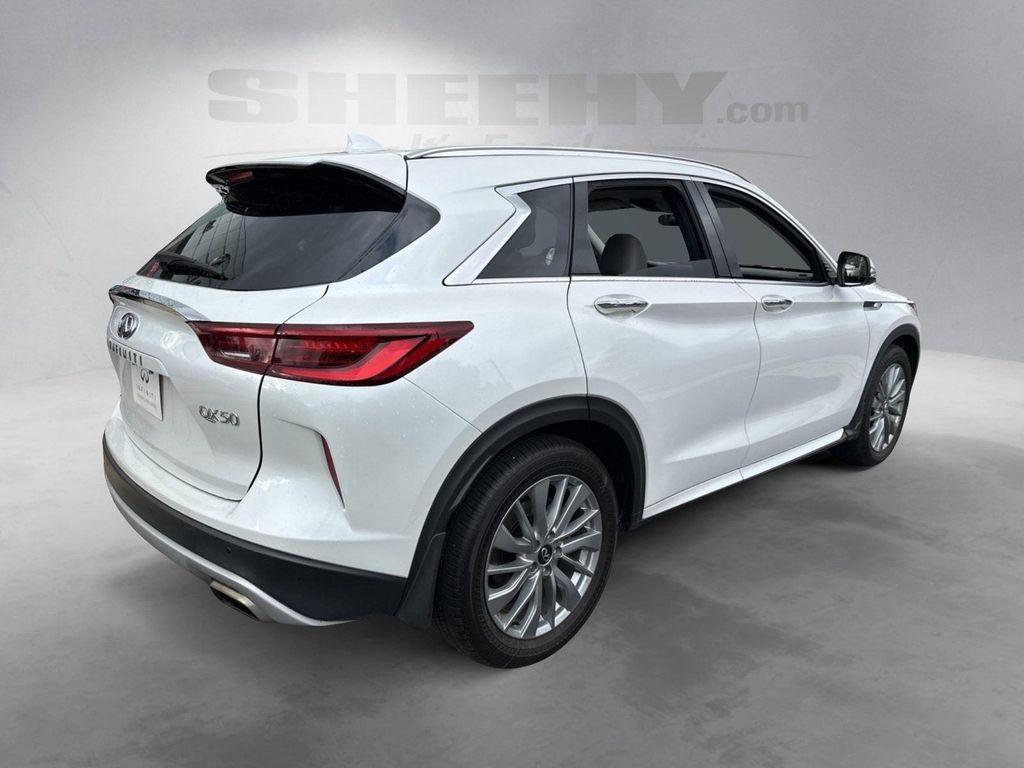 used 2025 INFINITI QX50 car, priced at $35,500