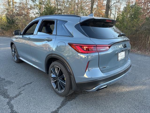 new 2025 INFINITI QX50 car, priced at $51,450