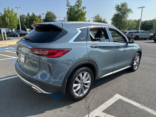 used 2022 INFINITI QX50 car, priced at $32,500