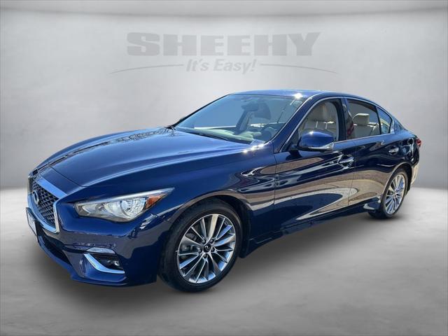 used 2022 INFINITI Q50 car, priced at $28,500