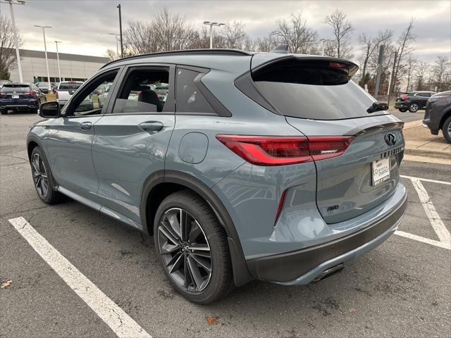 new 2025 INFINITI QX50 car, priced at $54,055