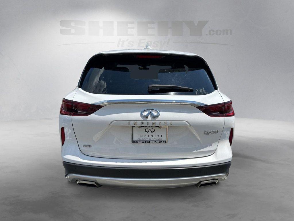 used 2024 INFINITI QX50 car, priced at $29,500