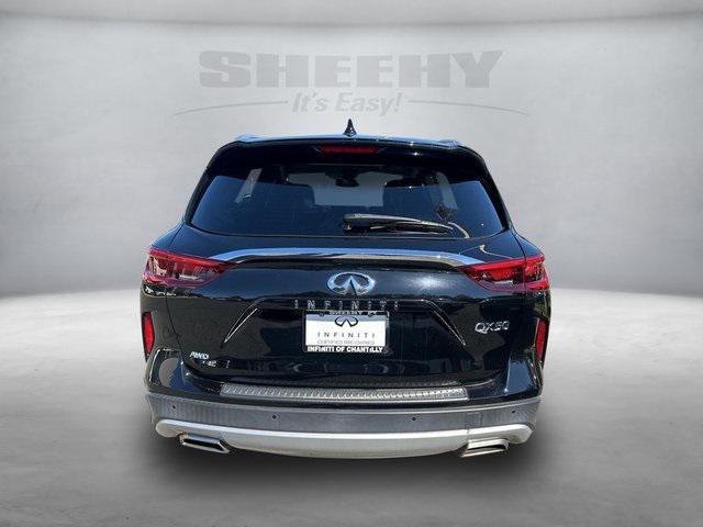 used 2021 INFINITI QX50 car, priced at $29,450