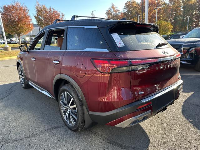 new 2025 INFINITI QX60 car, priced at $69,755