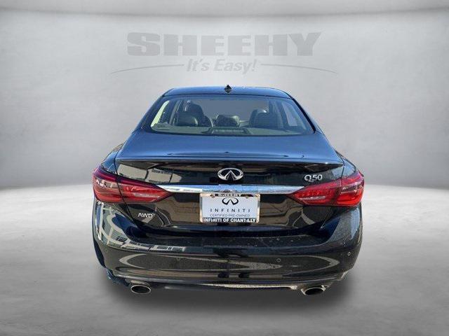 used 2023 INFINITI Q50 car, priced at $33,450