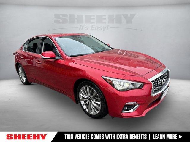 used 2021 INFINITI Q50 car, priced at $24,990