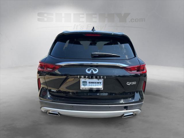 used 2022 INFINITI QX50 car, priced at $28,000