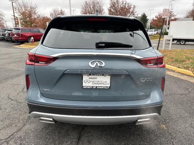 new 2025 INFINITI QX50 car, priced at $50,630