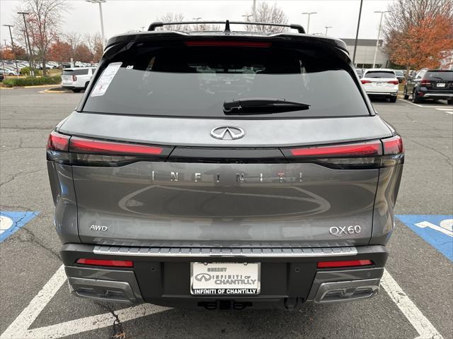 new 2025 INFINITI QX60 car, priced at $65,872