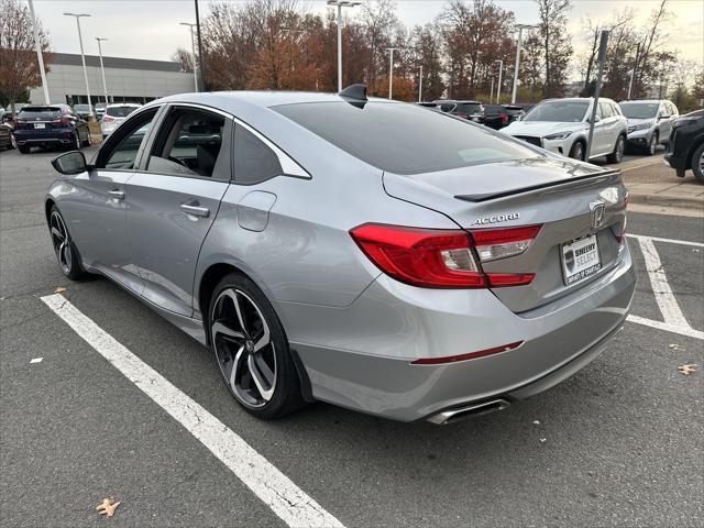 used 2021 Honda Accord car, priced at $23,990