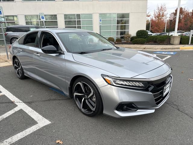 used 2021 Honda Accord car, priced at $23,990