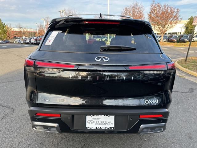 new 2025 INFINITI QX60 car, priced at $66,695