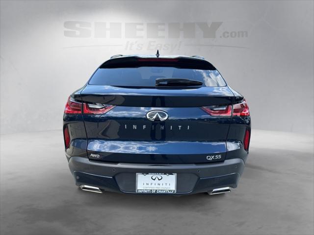 used 2023 INFINITI QX55 car, priced at $33,250