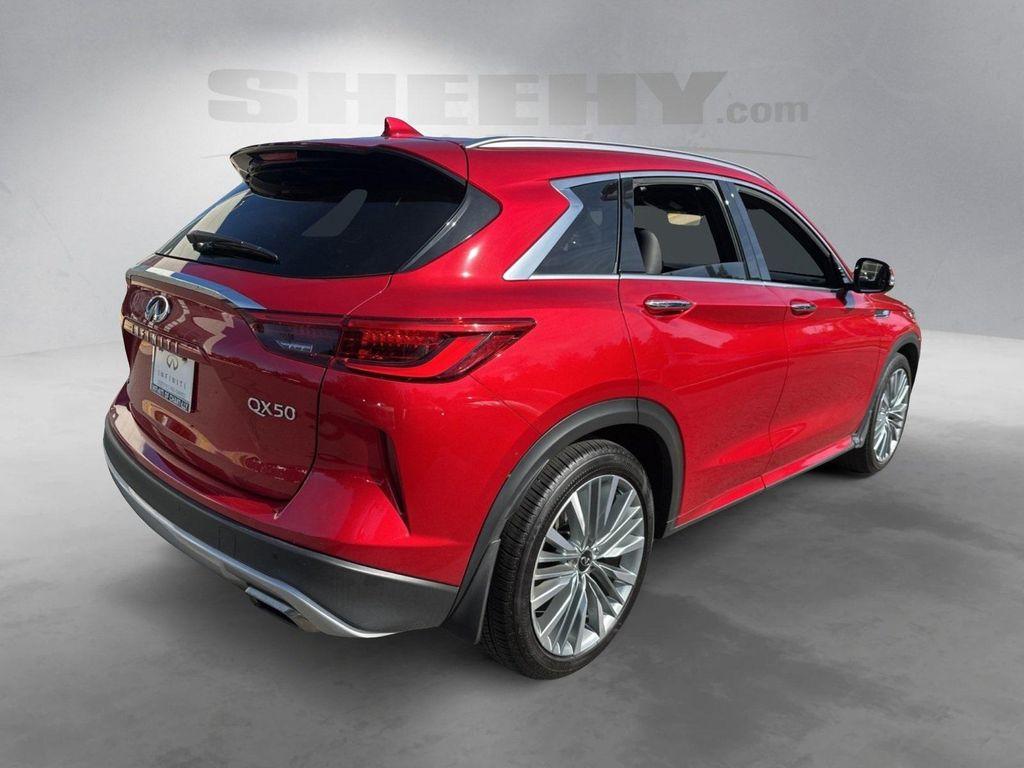 used 2023 INFINITI QX50 car, priced at $32,000