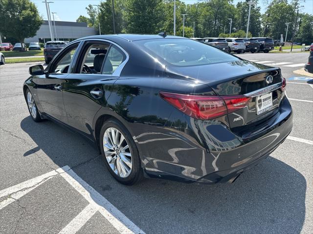 used 2019 INFINITI Q50 car, priced at $21,900