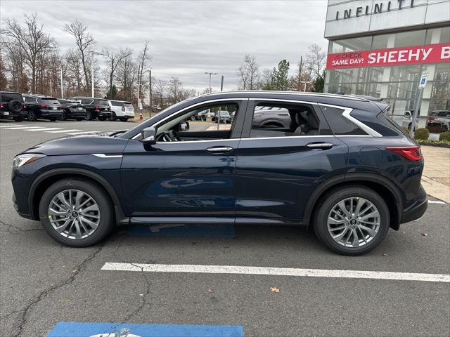 new 2025 INFINITI QX50 car, priced at $49,935