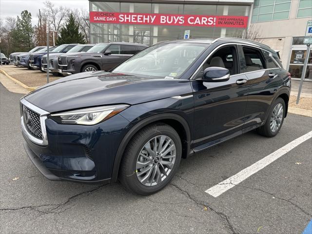 new 2025 INFINITI QX50 car, priced at $49,935