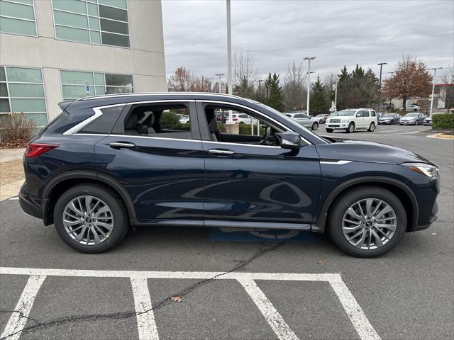 new 2025 INFINITI QX50 car, priced at $49,935