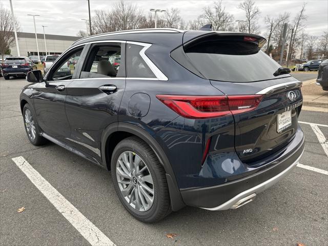 new 2025 INFINITI QX50 car, priced at $49,935