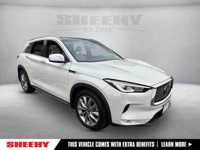 used 2021 INFINITI QX50 car, priced at $27,450